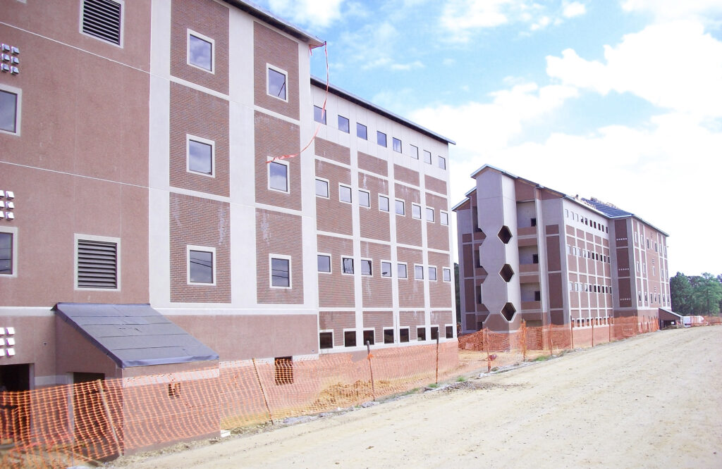 New Barracks for National Guard Training Center slide